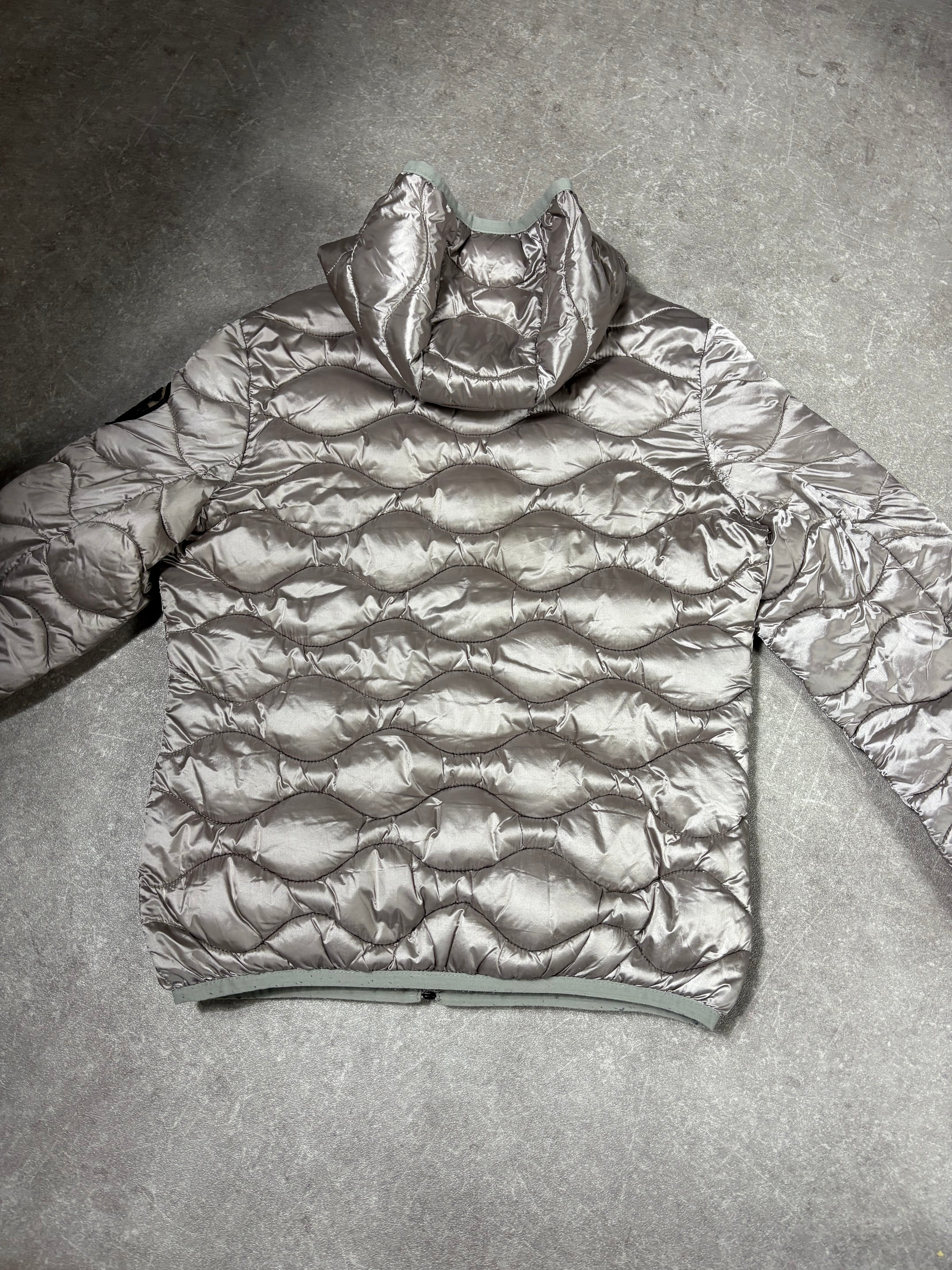 Blauer Puffer Jacke (M)