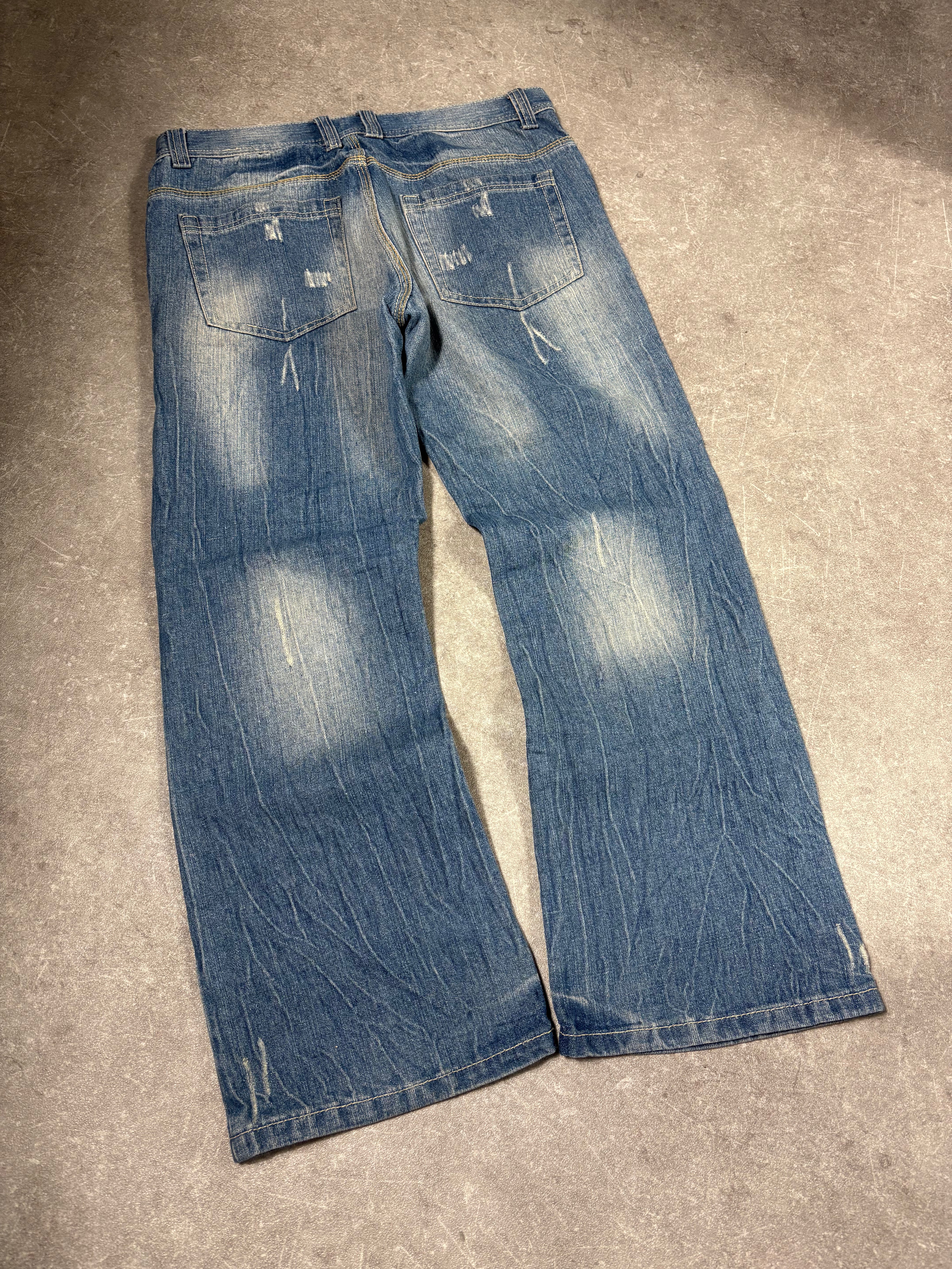Designer Washed Jeans (S)