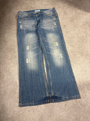 Designer Washed Jeans (S)