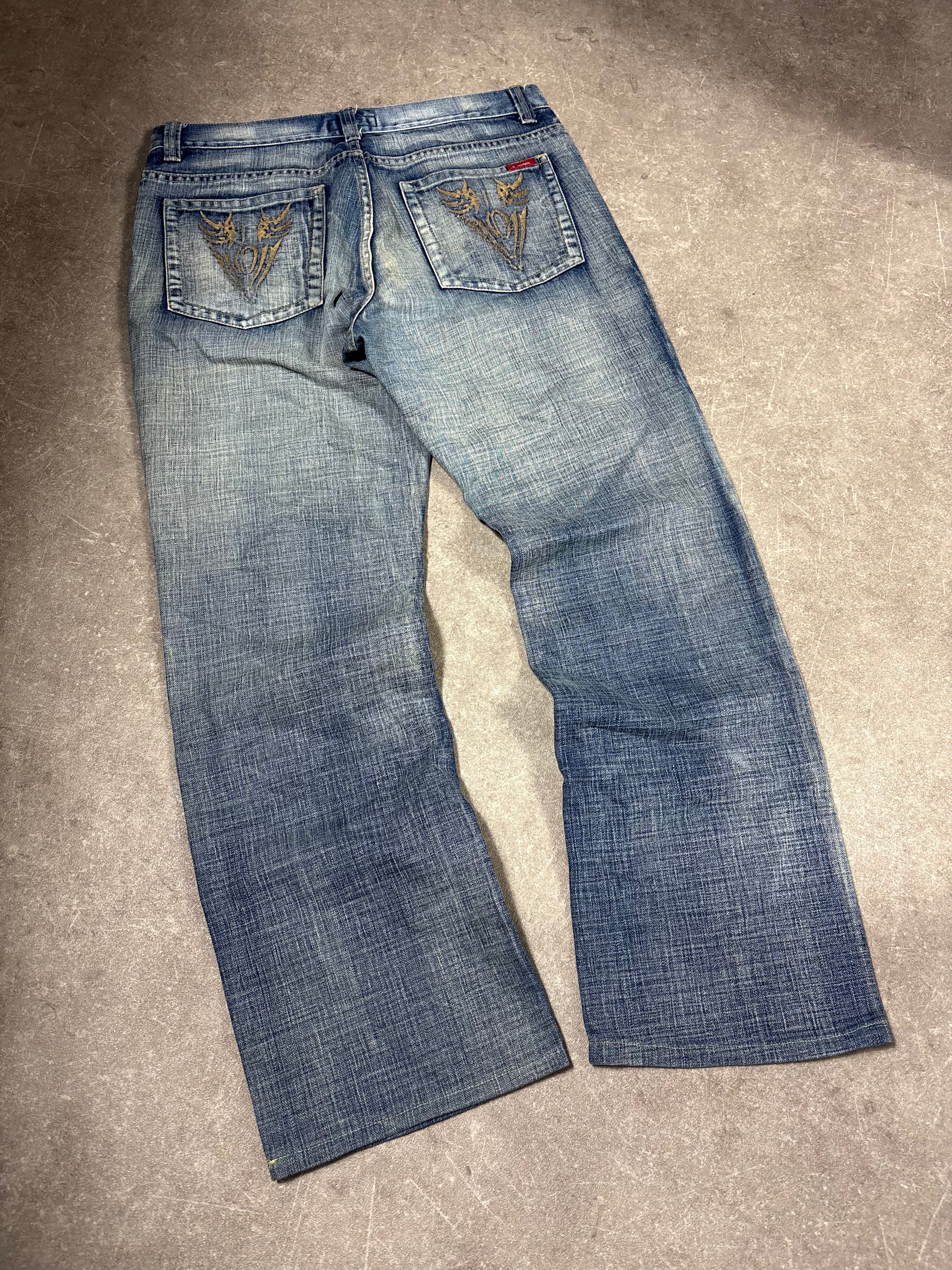 Designer Washed Jeans (M)
