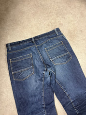 Designer Flared Jeans (M)-(L)
