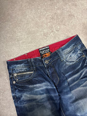Designer Washed Jeans (M)-(L)