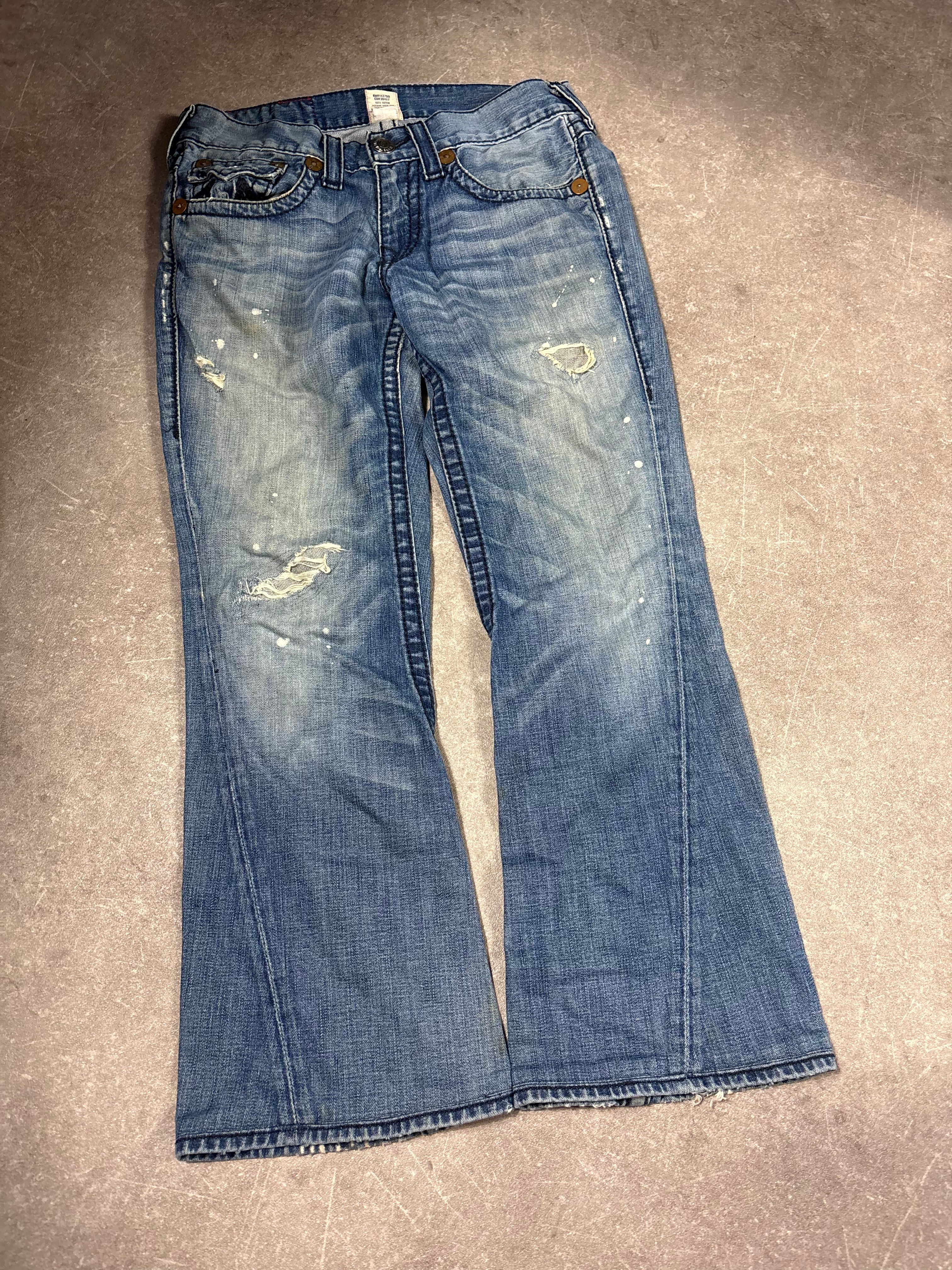 True Religion Flared Jeans (M)