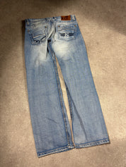 Designer Washed Jeans (S)-(M)