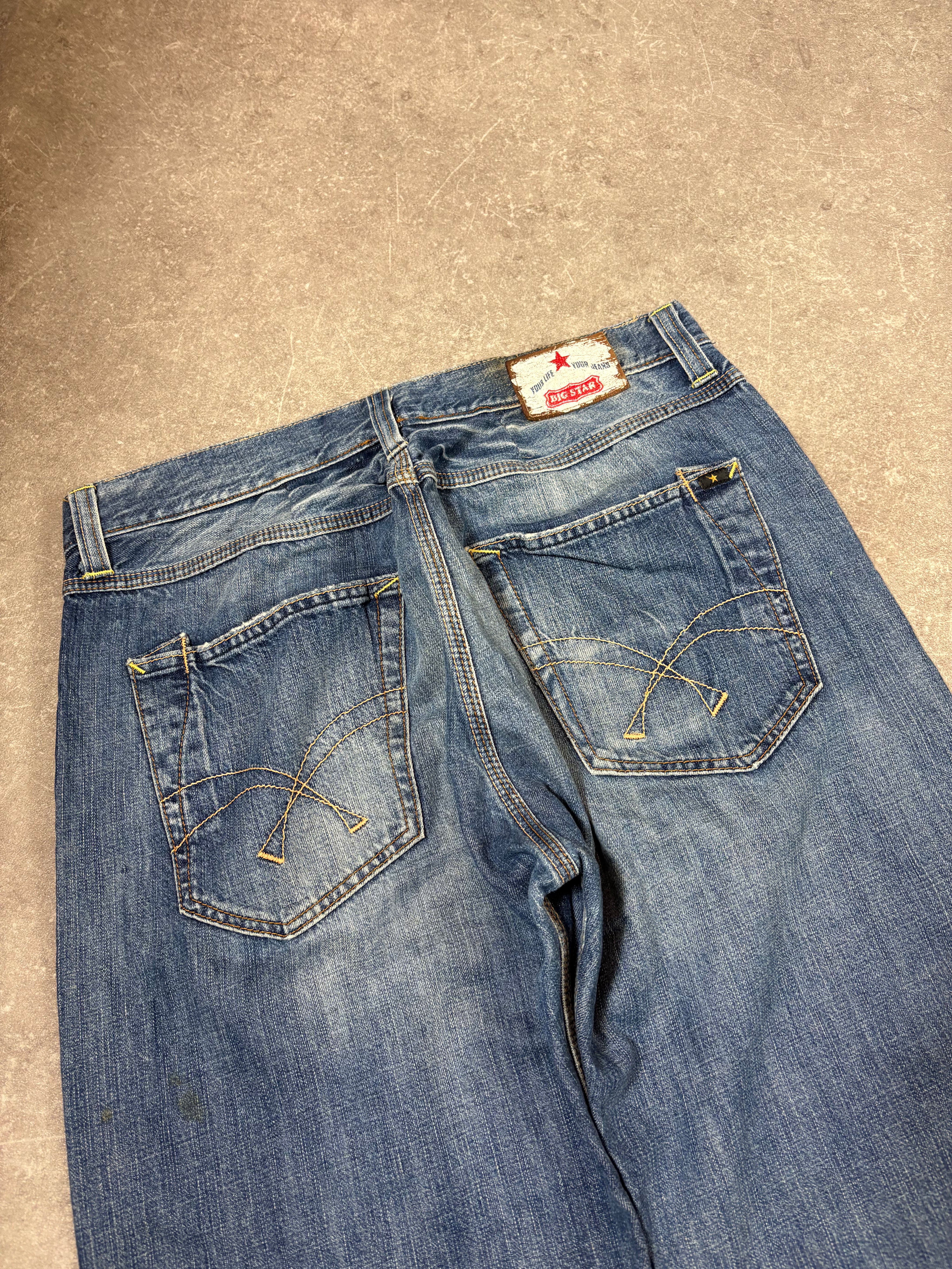 Designer Washed Jeans (M)