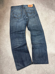 Levis 501 Washed Jeans (M)-(L)
