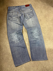 Designer Washed Jeans (S)-(M)