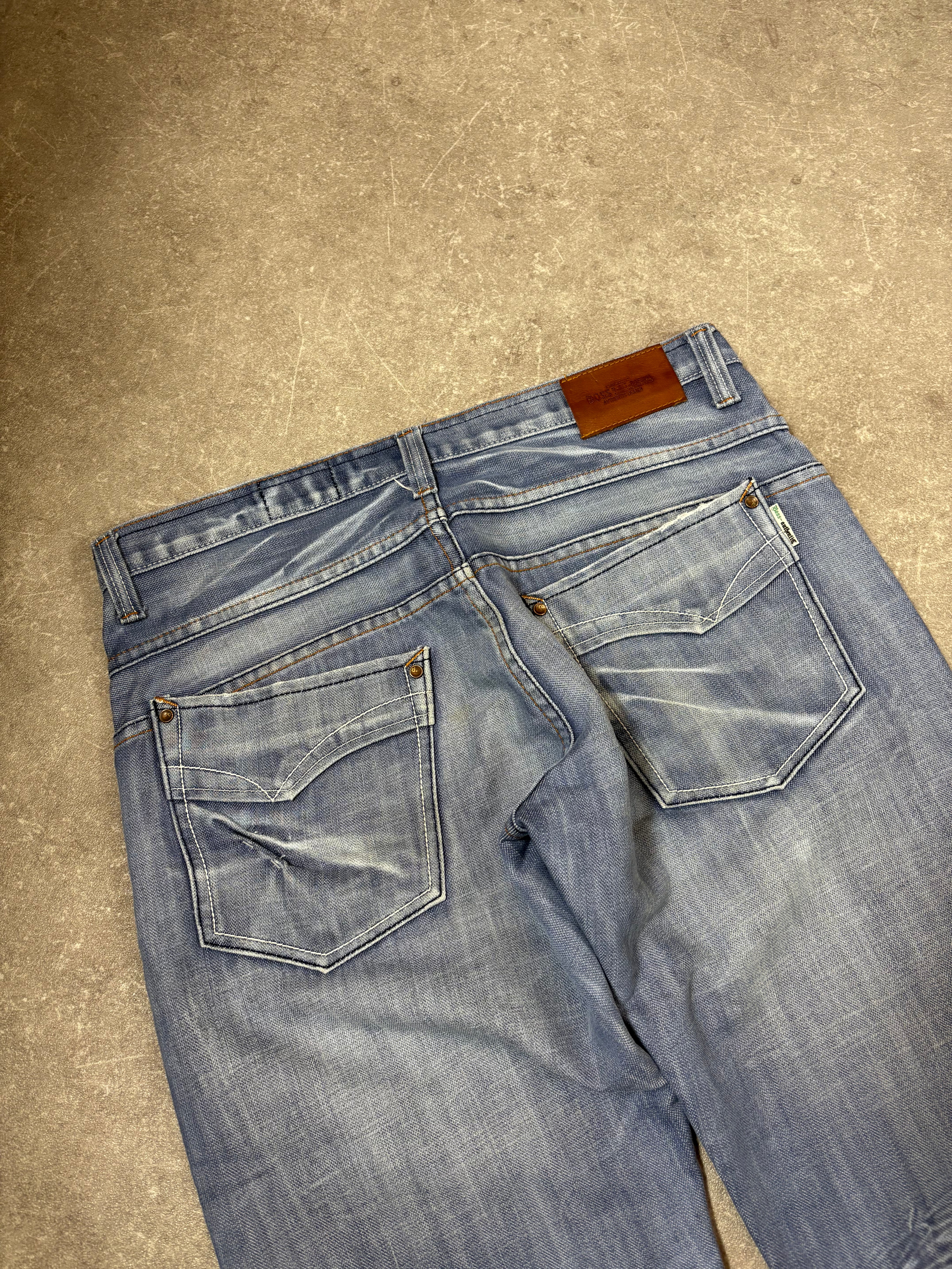 Designer Washed Jeans (S)-(M)