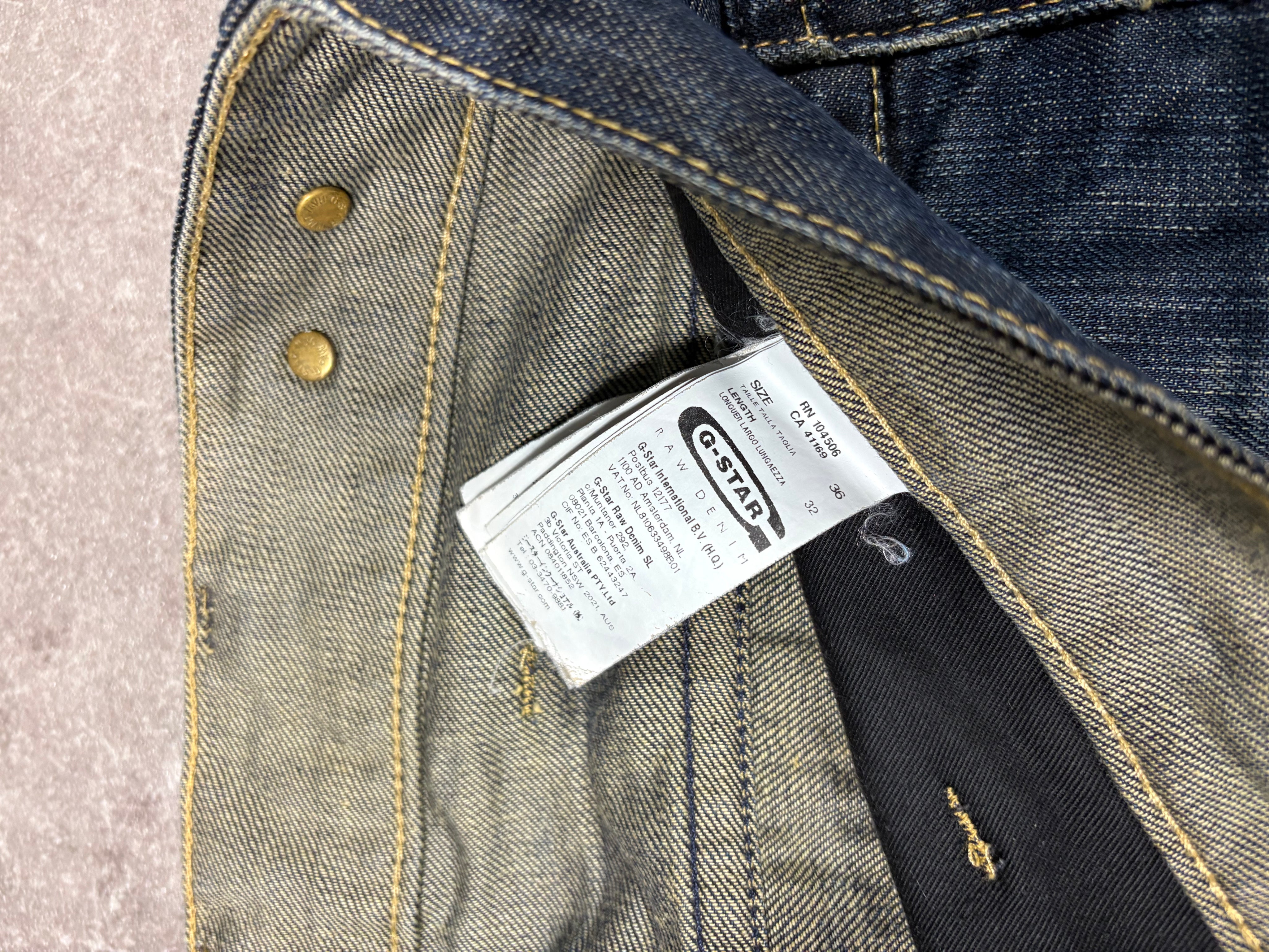 Gstar Washed Flared Jeans (M)