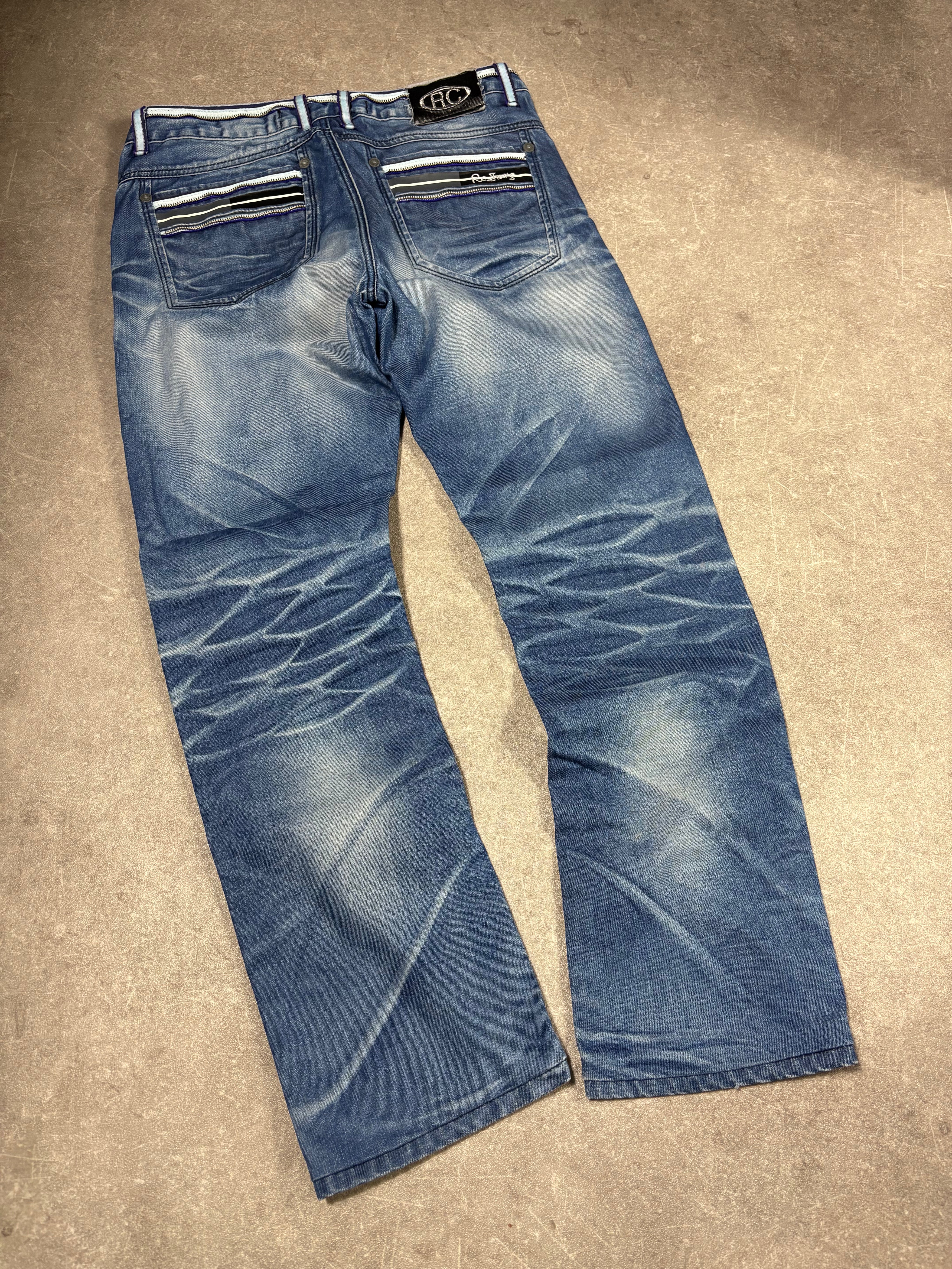 Designer Washed Jeans (S)