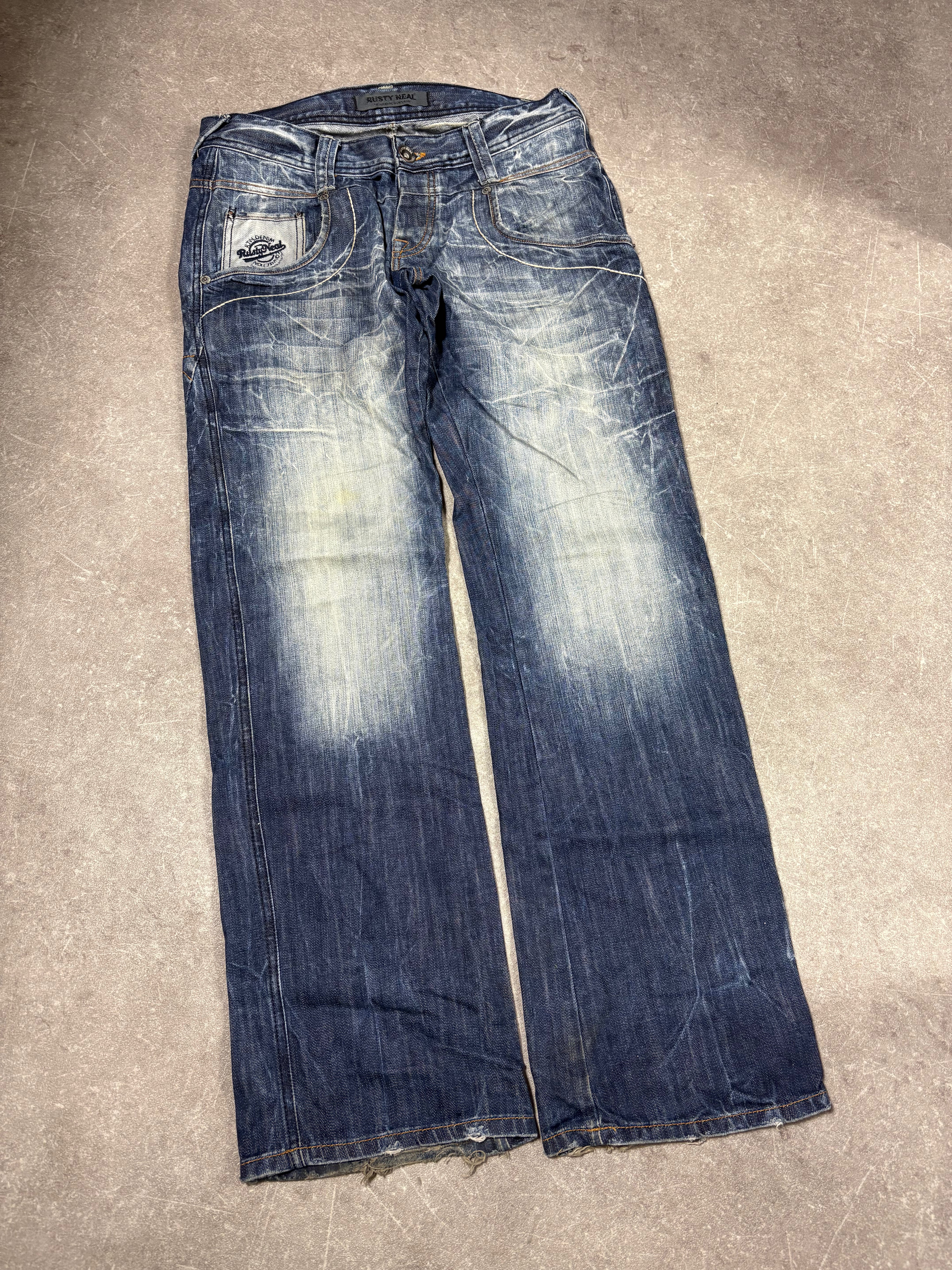 Designer Washed Jeans (M)