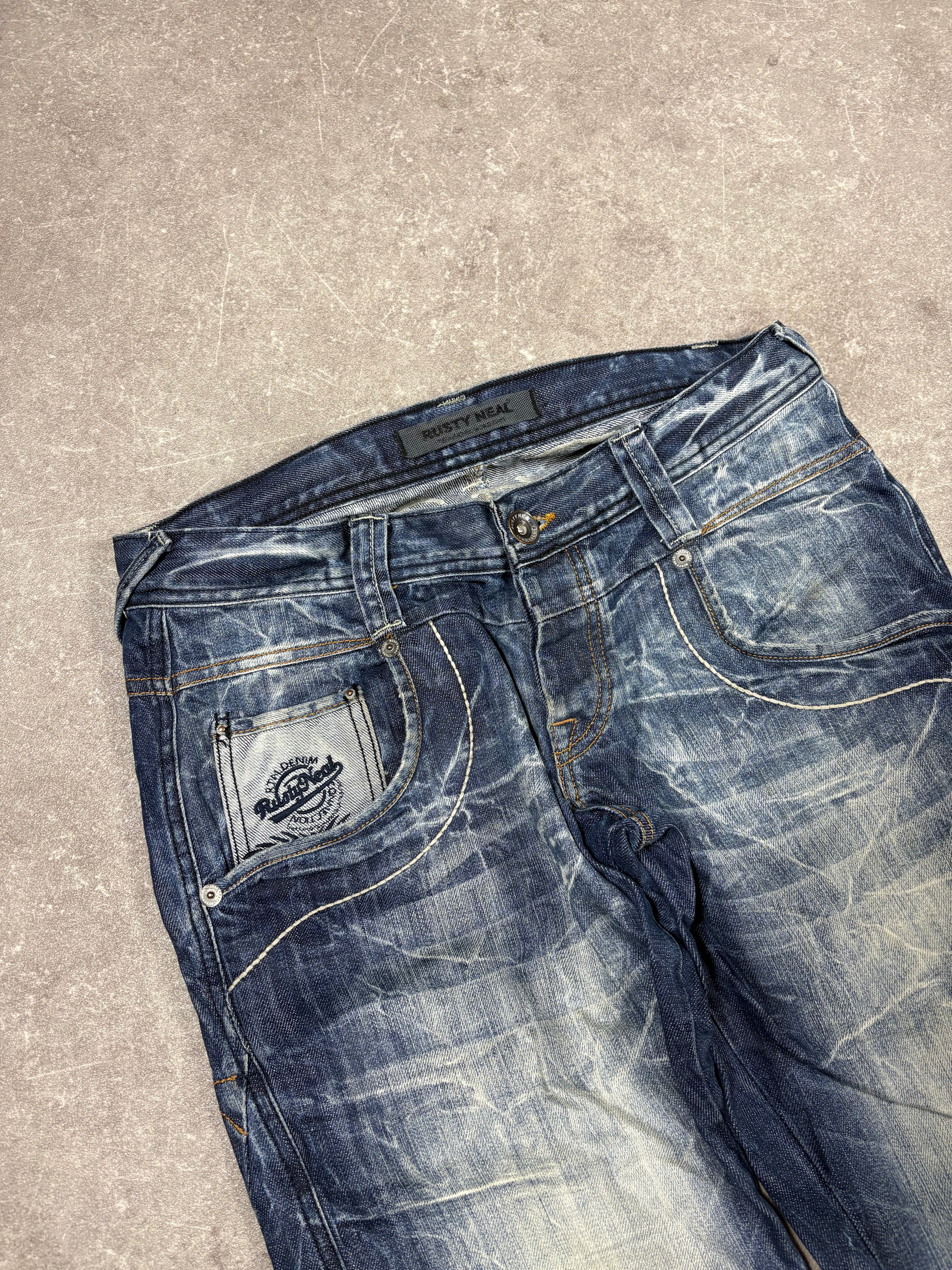 Designer Washed Jeans (M)