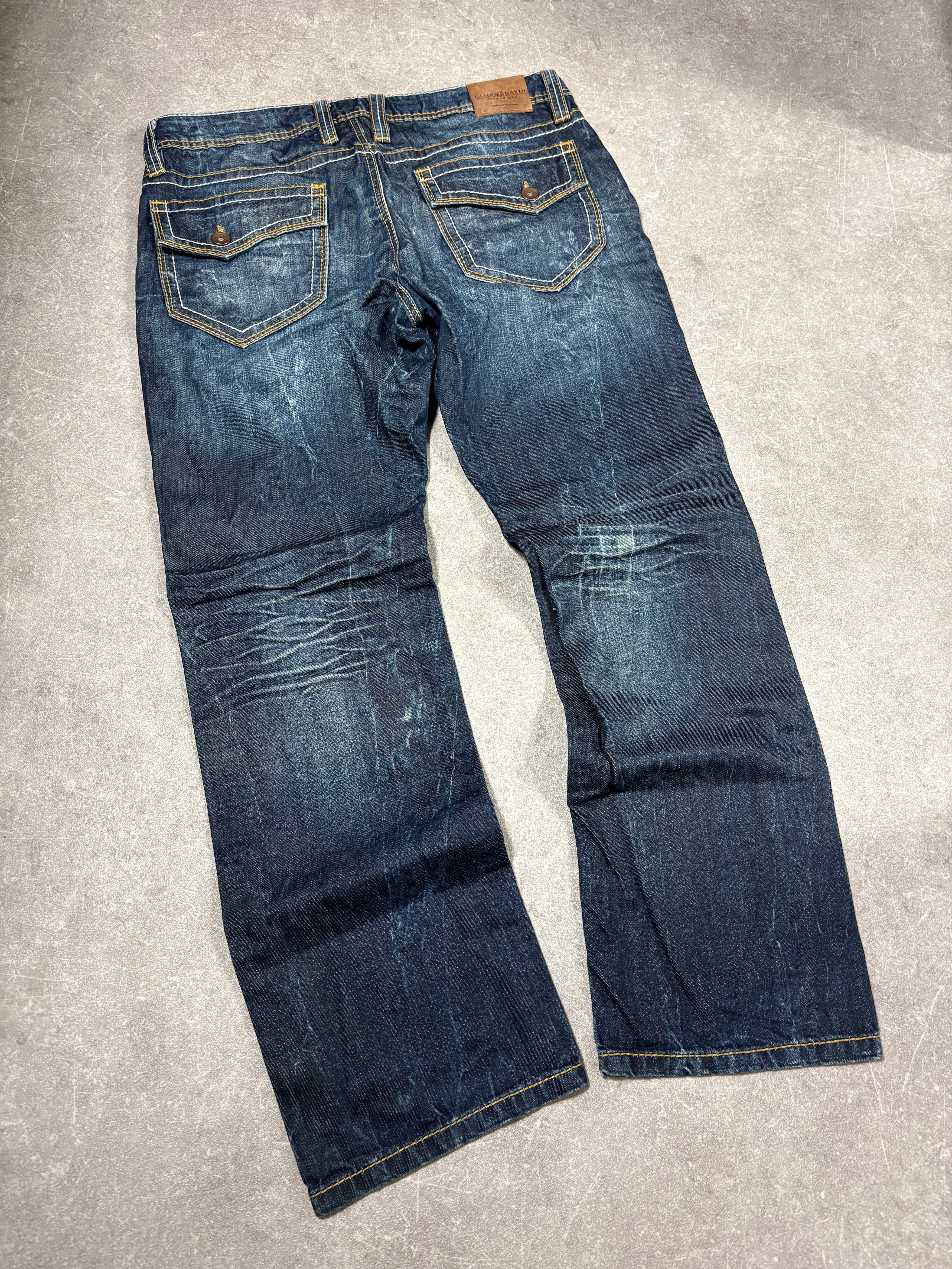 Washed Jeans (M)-(L)