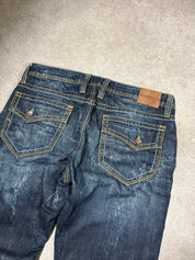 Washed Jeans (M)-(L)