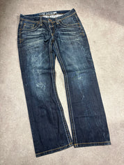 Washed Jeans (M)-(L)