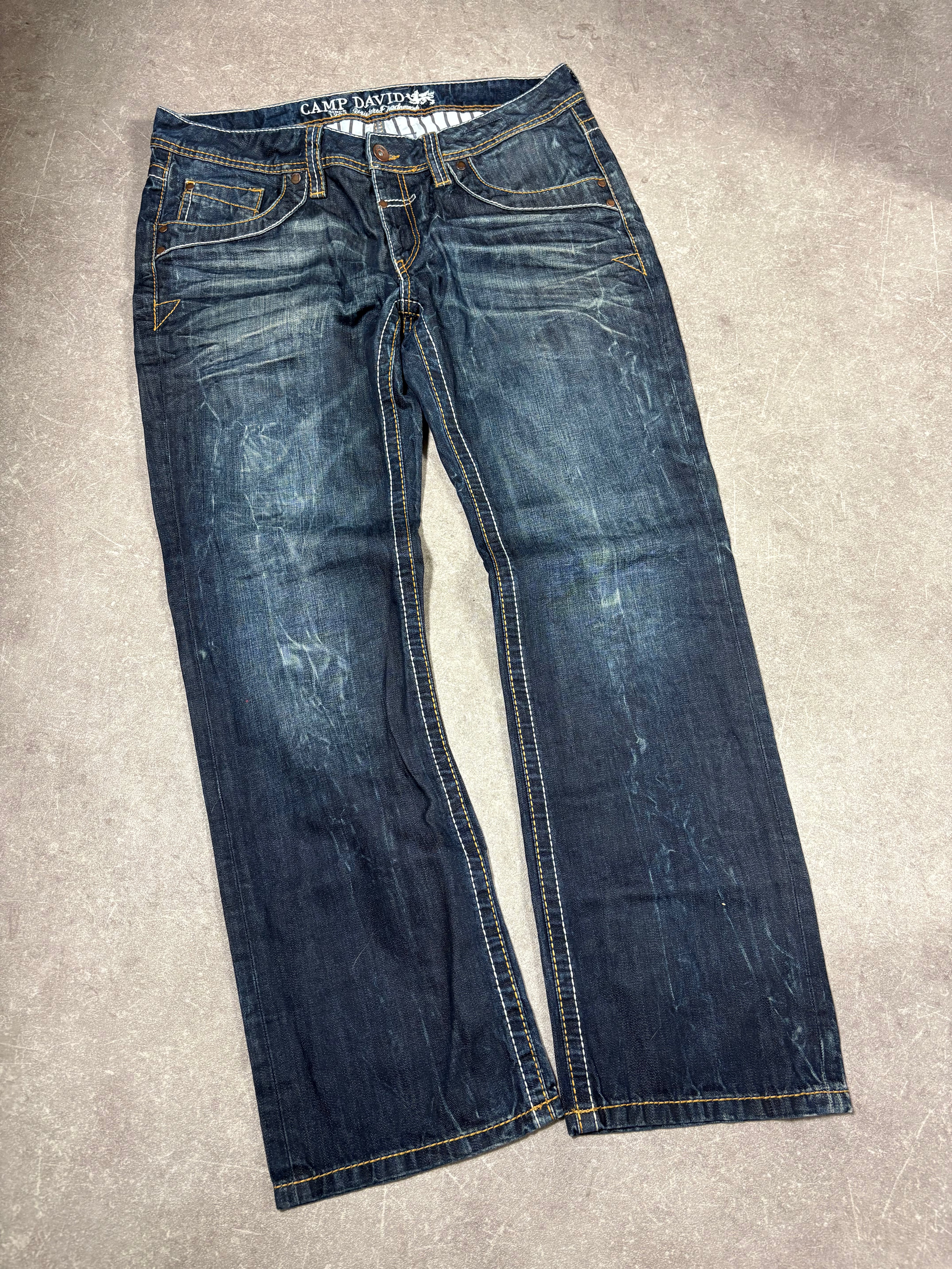 Washed Jeans (M)-(L)