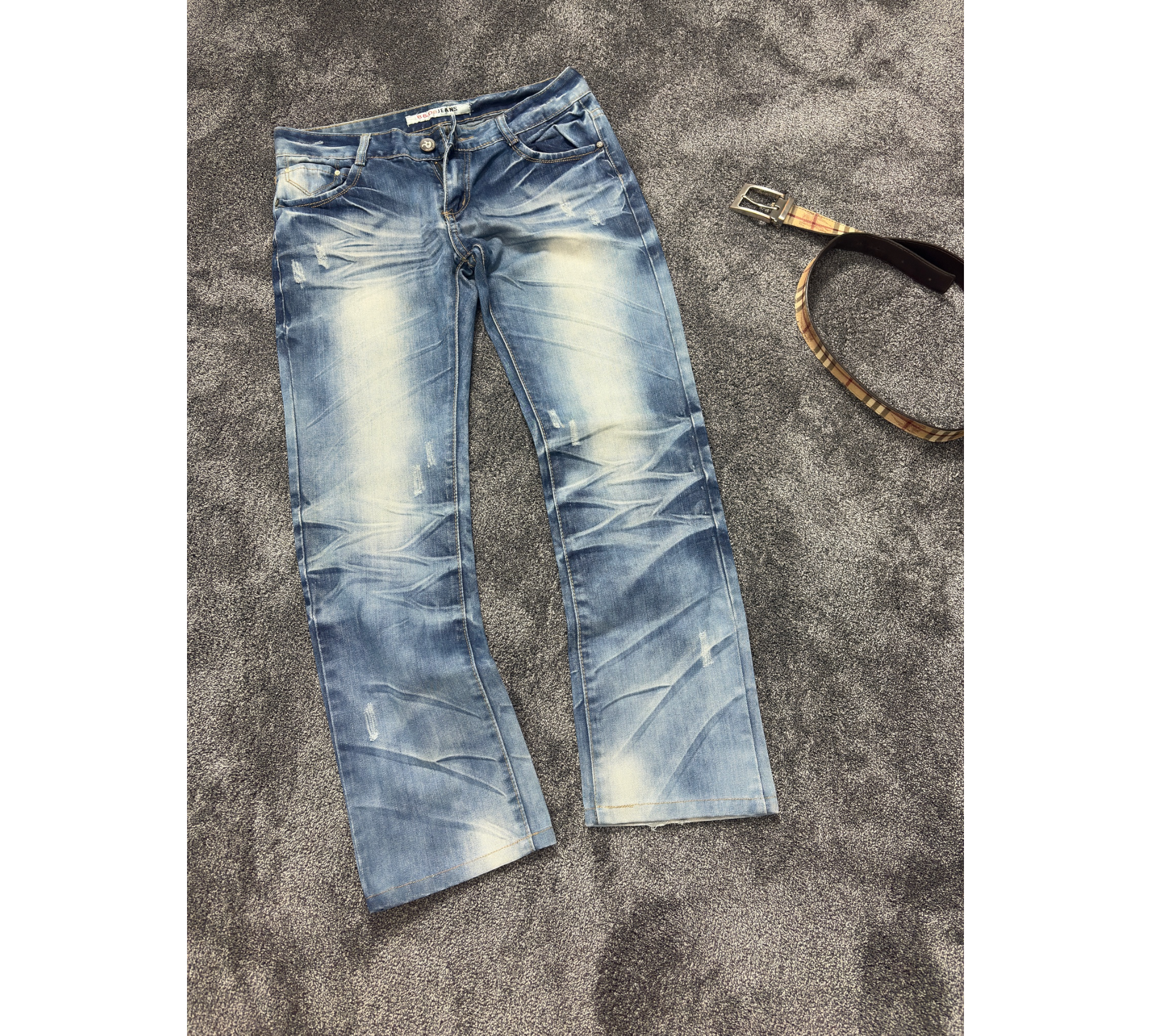 Washed Jeans slim fit (XS)