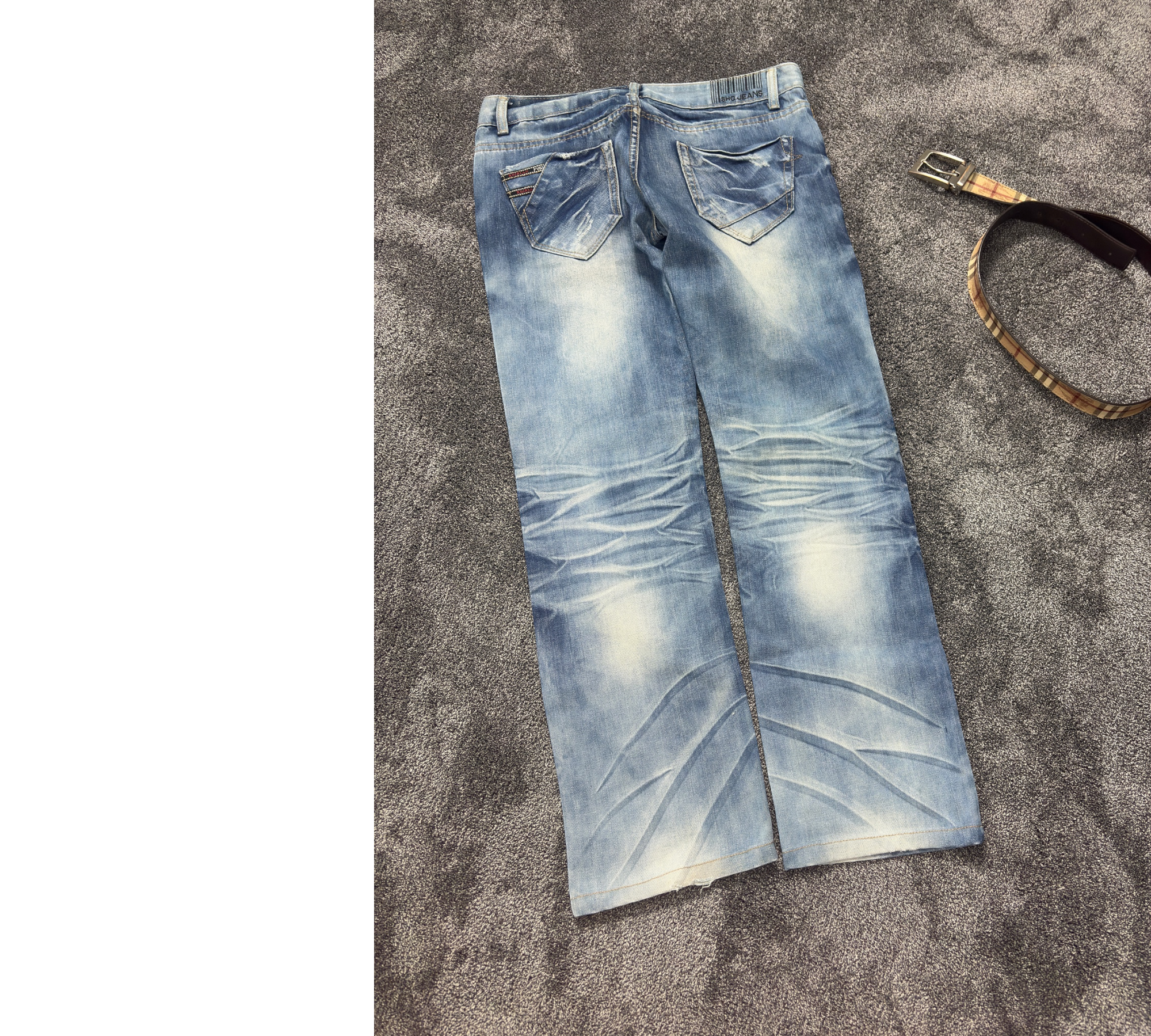 Washed Jeans slim fit (XS)