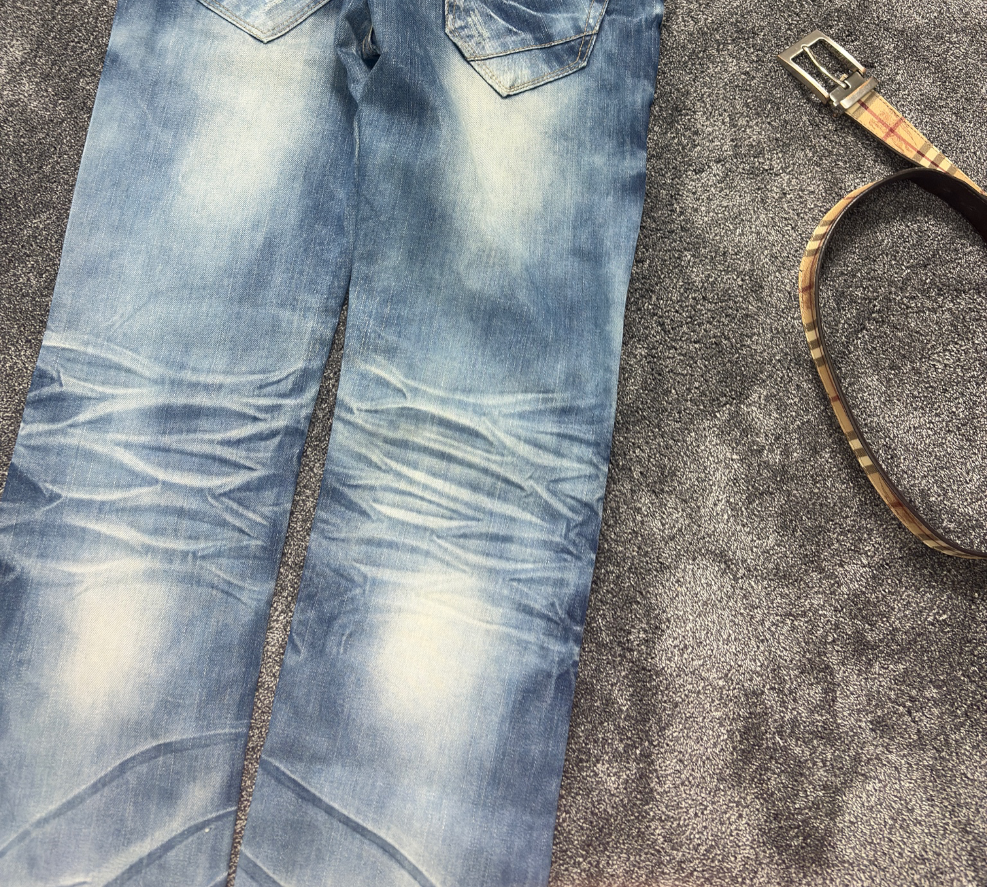 Washed Jeans slim fit (XS)