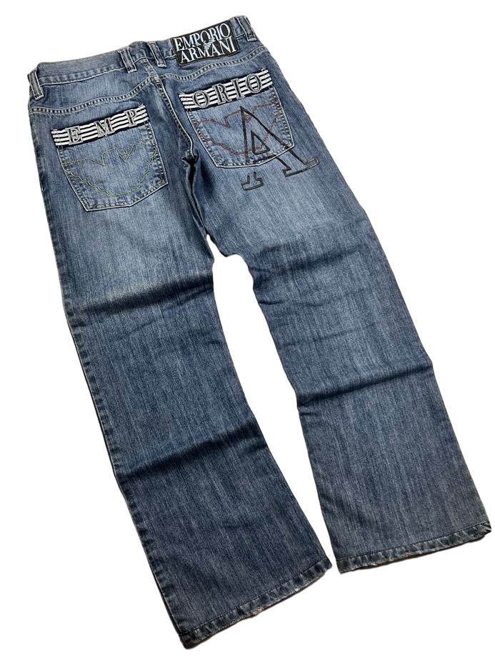 Armani Straight Jeans (M)