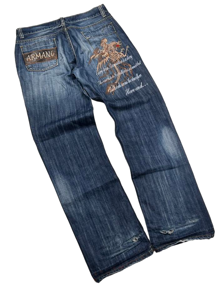 Armani Straight Jeans (L)