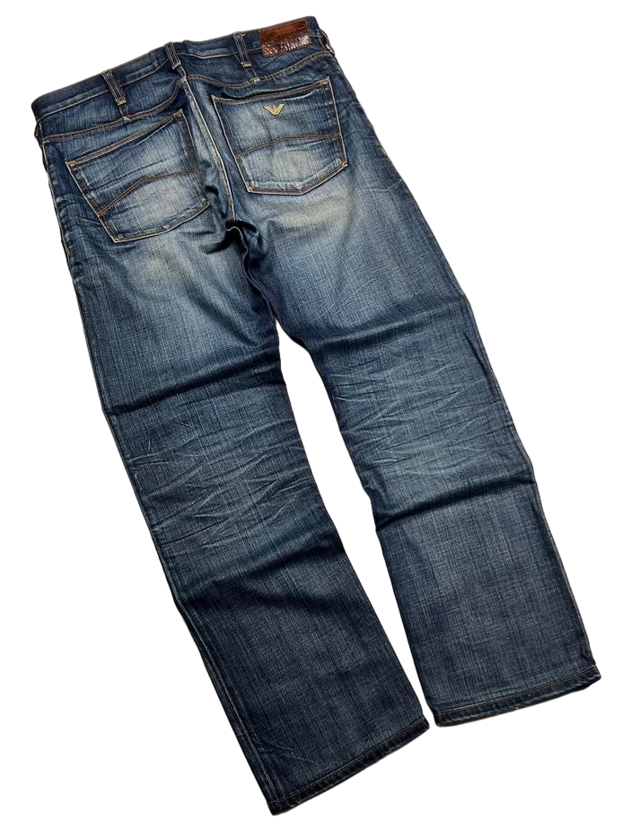 Armani washed Straight Jeans (M)