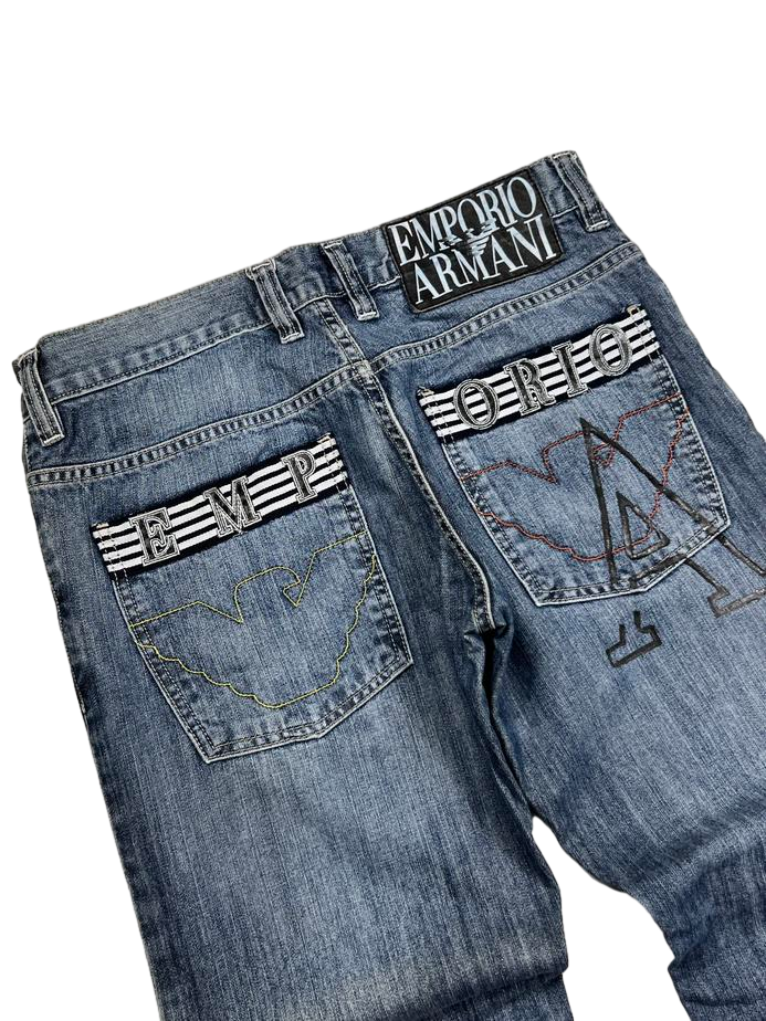 Armani Straight Jeans (M)