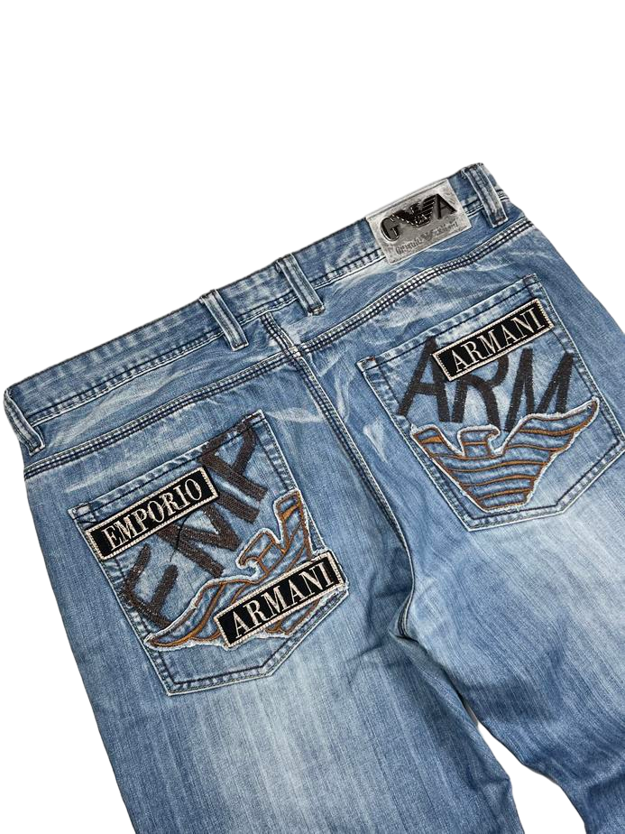 Armani Straight Jeans (M)