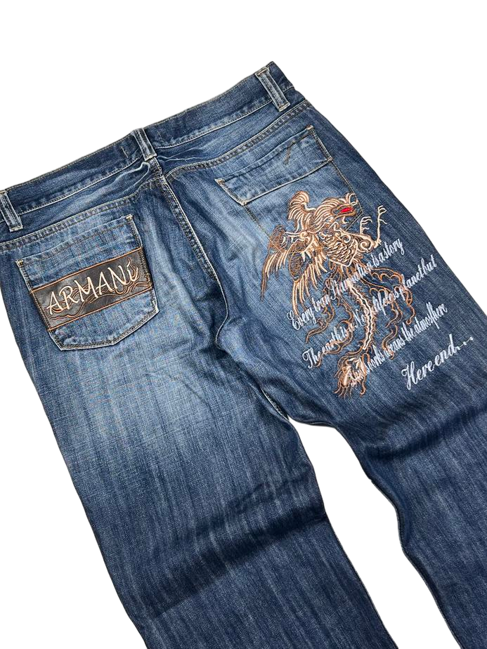 Armani Straight Jeans (L)