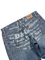 Dolce & Gabbana Straight Jeans (M)