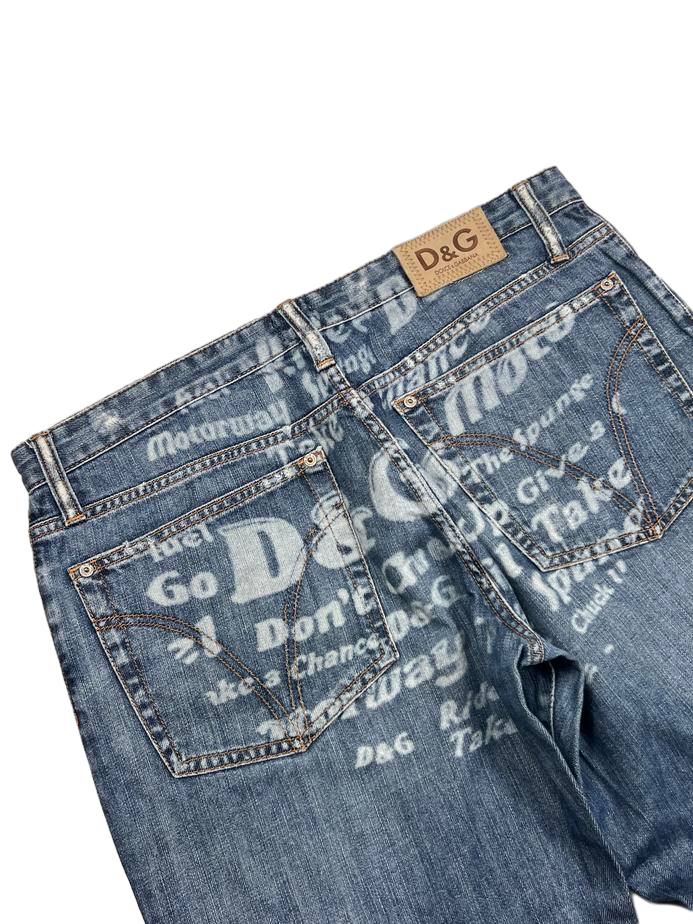 Dolce & Gabbana Straight Jeans (M)