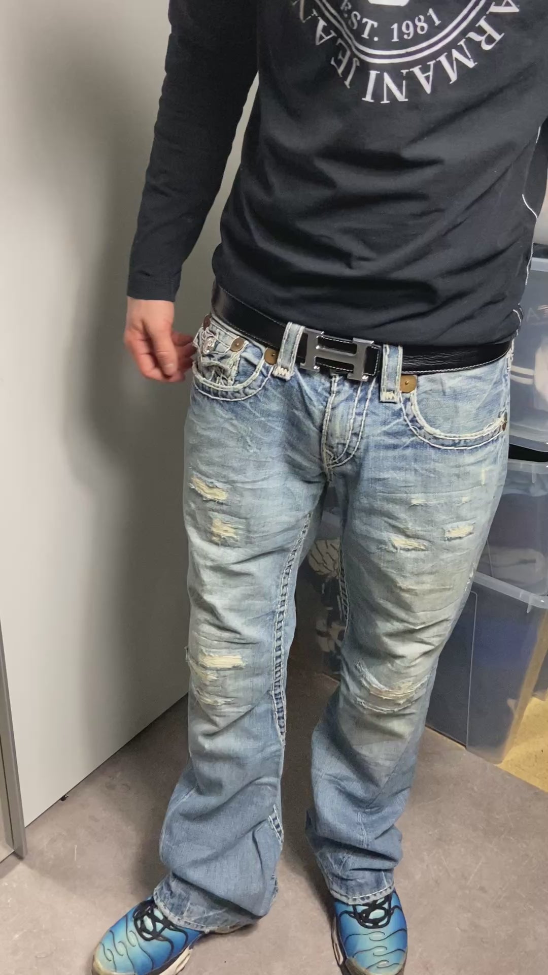 True Religion Flared Jeans S